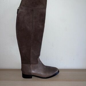 Tory Burch Brown Over the Knee Boots